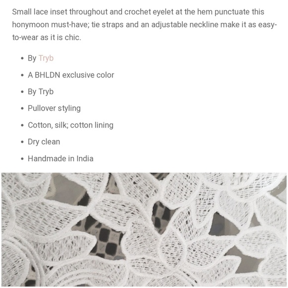 Anthropologie X BHLDN Tula Dress - Picture 5 of 8